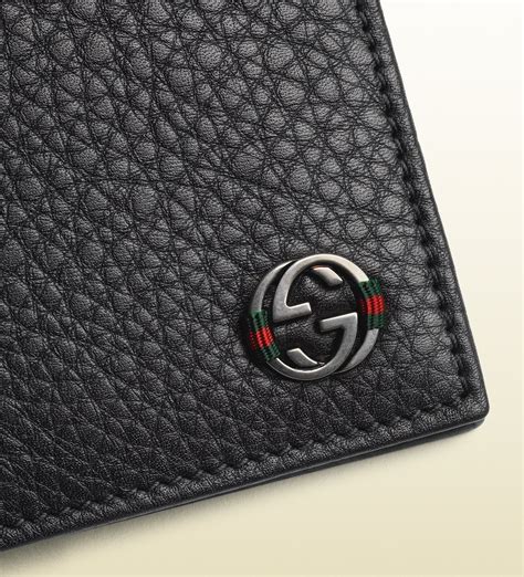 gucci leather wallet women's|Gucci leather wallet for men.